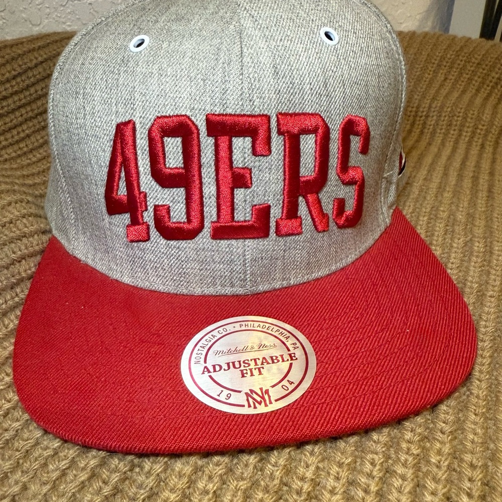 49ers Mitchell and Ness NFL Vintage SnapBack